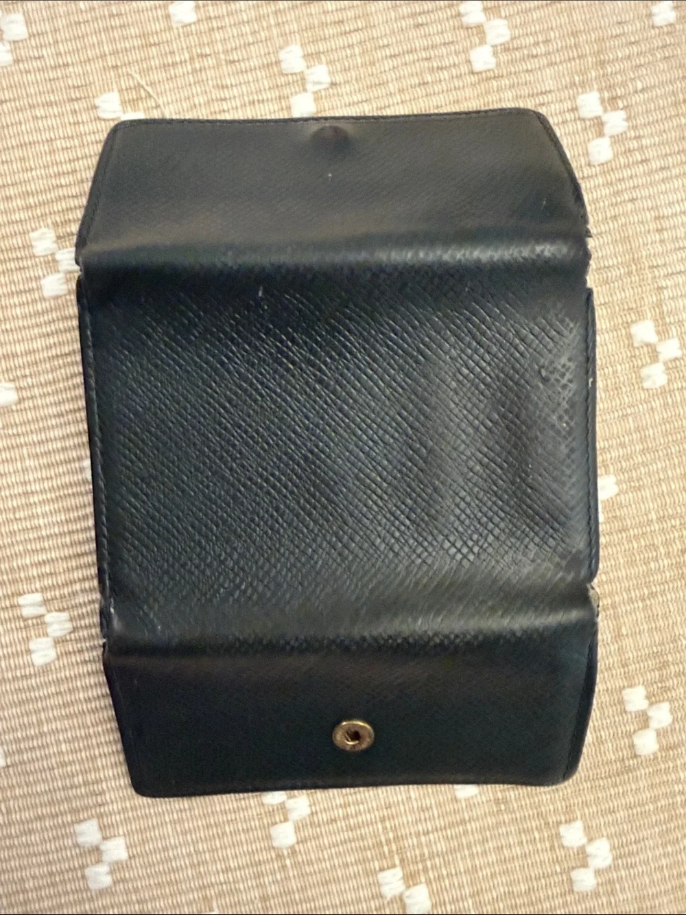 Louis Vuitton Taiga Leather Key Pouch Forest‎ Green M30604 Wallet